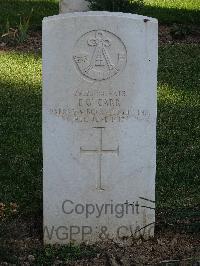 Salonika (Lembet Road) Military Cemetery - Carr, E G